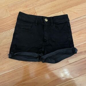 American Eagle Outfitters Black Jean Shorts